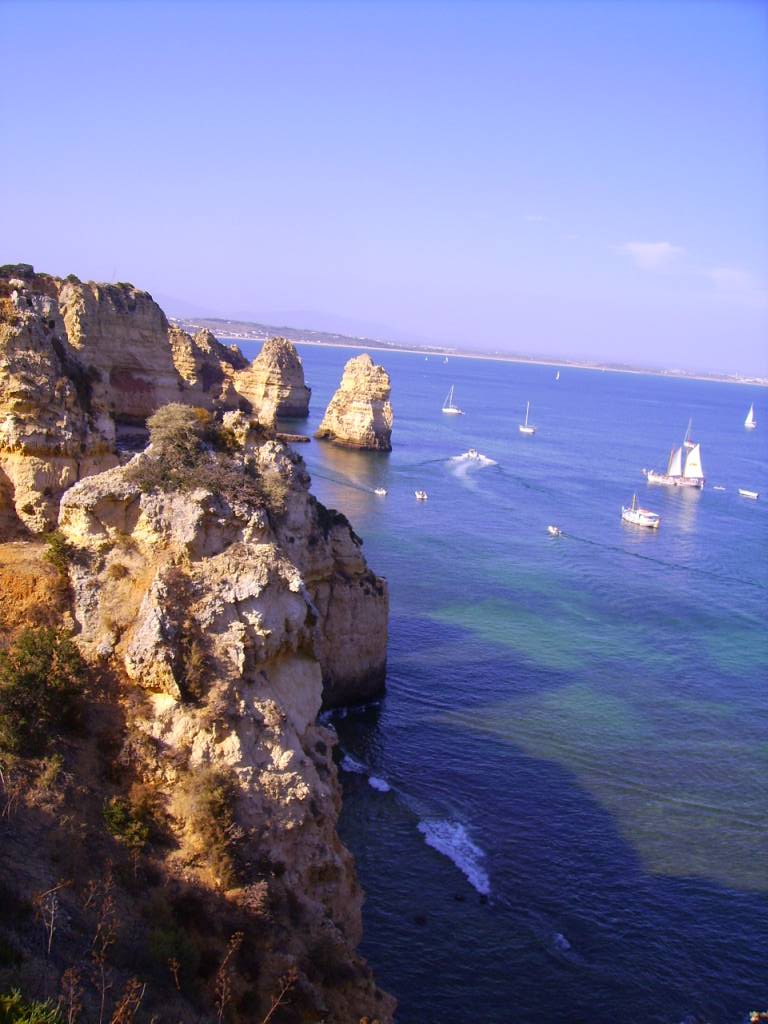 Lagos Ponta Da Piedade Acantilado