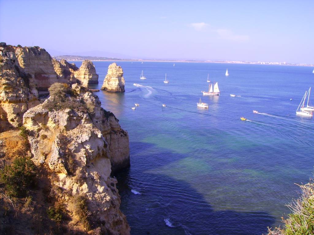 Lagos Ponta Da Piedade Barcos