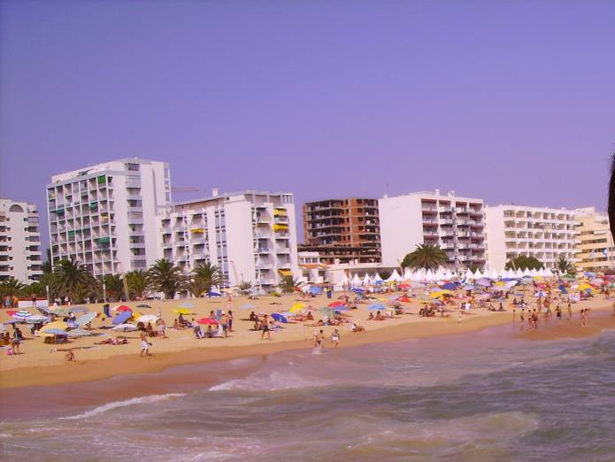 Quarteira Playa De La Gaviota 