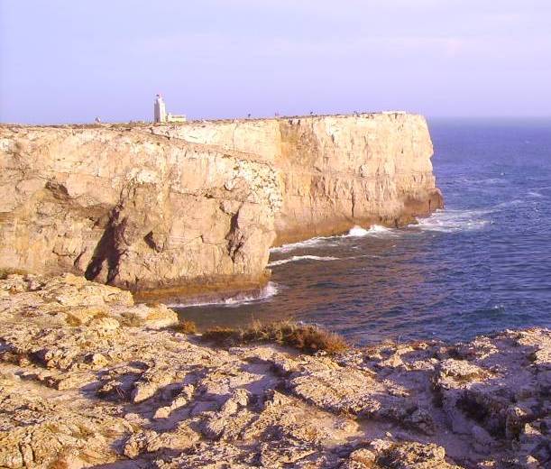 Segres Cabo San Vicente Playa Fortaleza De Beliche Acantilados